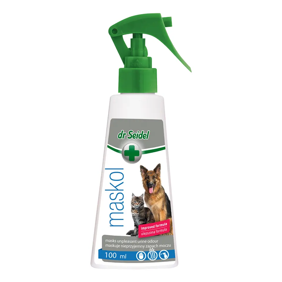 Solutie pentru neutralizarea mirosurilor de animale, Dr. Seidel, Maskol, 100 ml