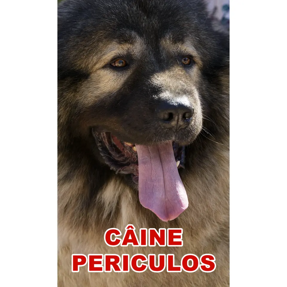 Indicator caine periculos Ciobanesc Caucazian