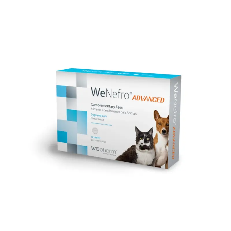 WeNefro Advanced, supliment fuctie renala, caini si pisici, 30 cpr