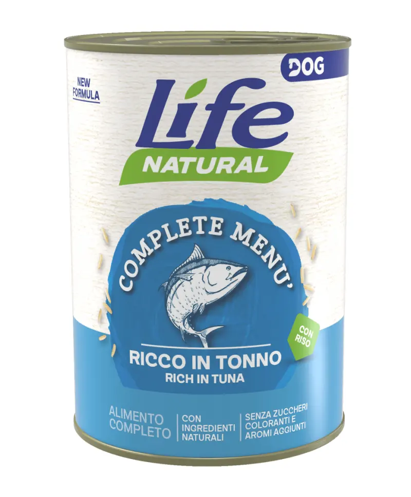 Hrana Umeda Caini, Life Dog Nutrition Plus, Ton, 400 g