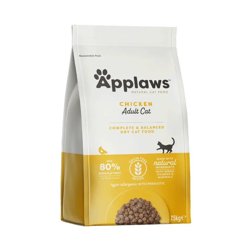 Hrana uscata pisici, Applaws Cat Adult Cu Pui, 7.5 kg
