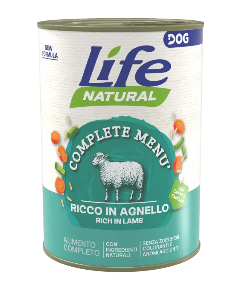 Hrana Umeda Caini, Life Dog Nutrition Plus, Miel, 400 g