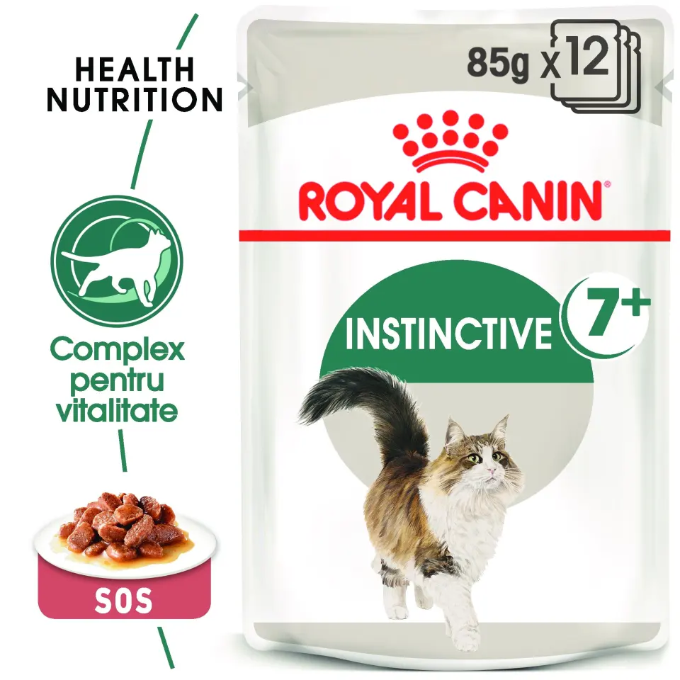 Royal Canin Instinctive 7+ hrana umeda pisica (in sos), 85 g