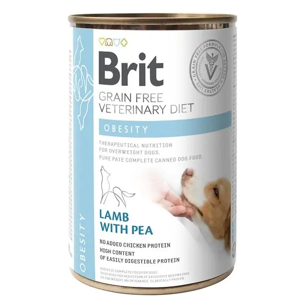 Brit Grain Free Veterinary Diets Dog Obesity, 400 g