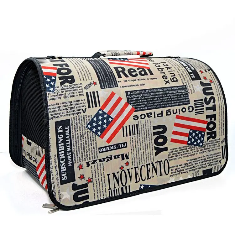 Geanta Transport Small News 35x20x21 cm, pentru caini si pisici