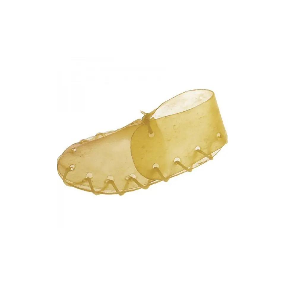 Papuc din piele naturala lungime 12 cm
