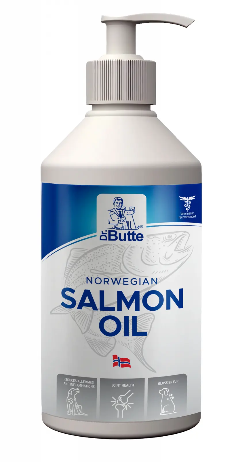 Ulei de Somon Norvegian Dr. Butte, 500 ml