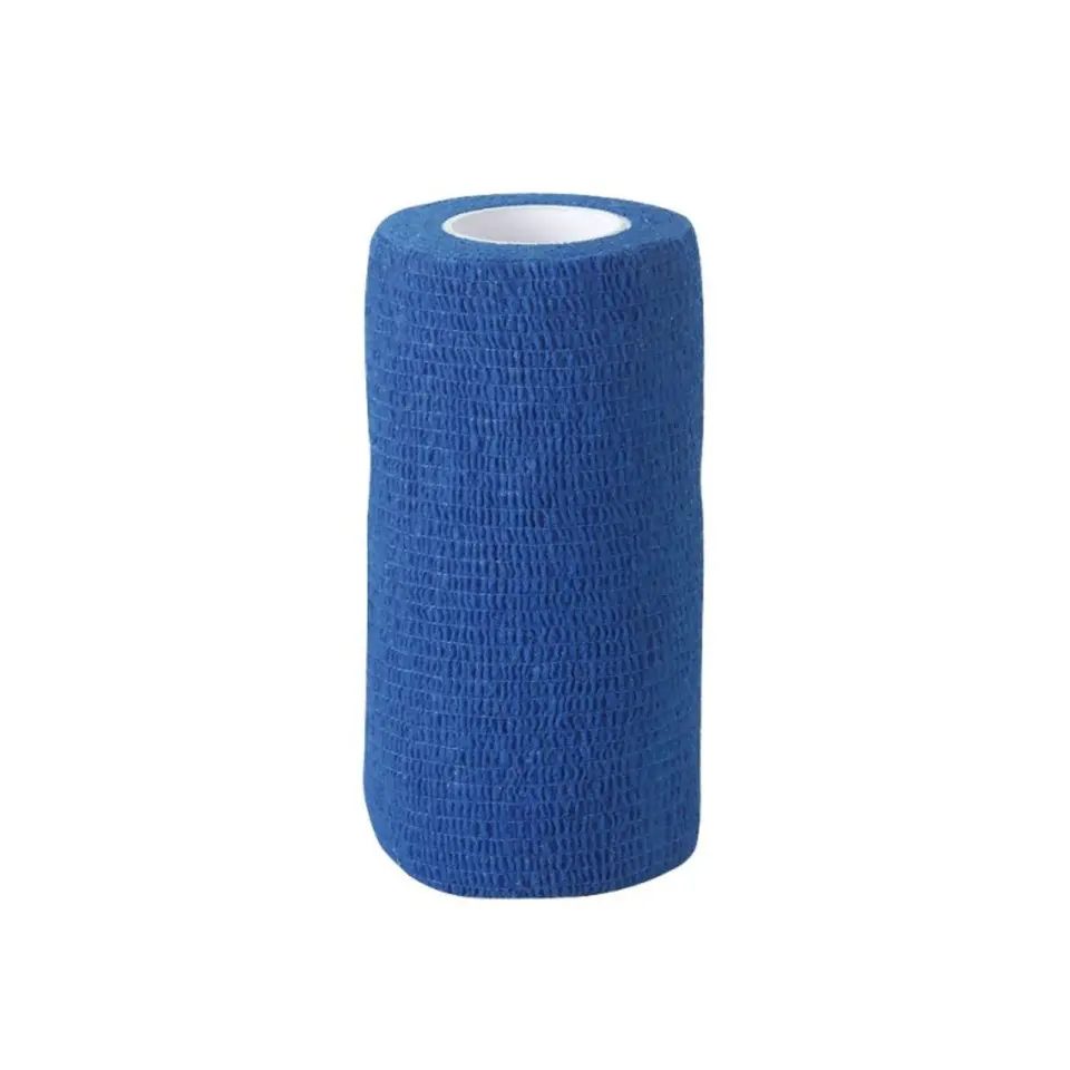 Bandaj Autoadeziv Elastic Albastru, Albert Kerbl, 7.5 cm x 4.5 m
