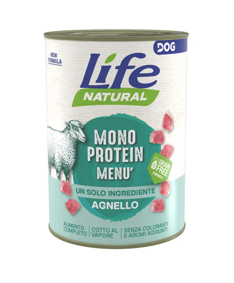 Hrana Umeda Caini, Life Dog Nutrition Monoprotein, Miel, 400 g