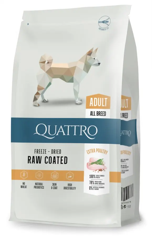 Quattro Dog Adult Pui All Breed 3 Kg