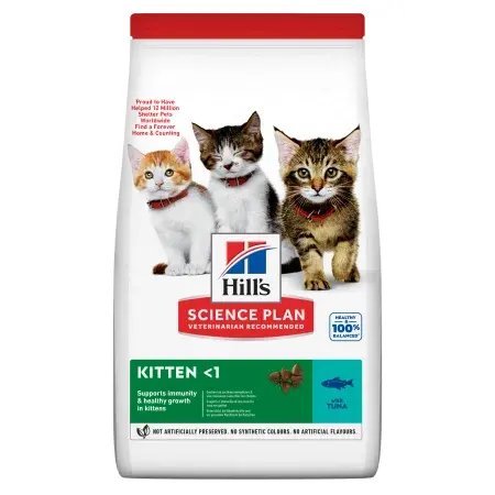 Hrana uscata pentru pisici Hill s SP Kitten cu somon 1,5 kg