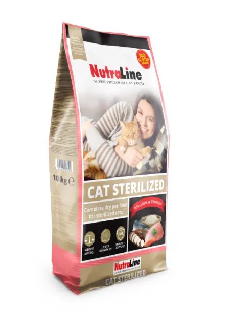Nutraline Cat Sterilised - 10-kg