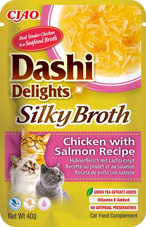 Ciao Dashi Delights Silky Broth Reteta cu Pui si Somon
