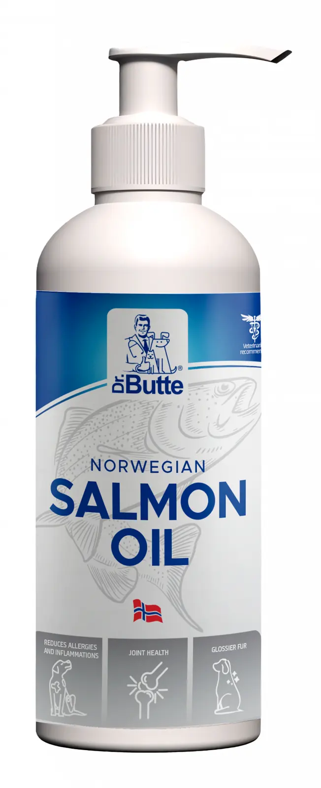 Ulei de Somon Norvegian Dr. Butte, 200 ml