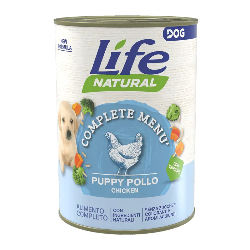Hrana Umeda Caini, Life Dog Puppy Nutrition Plus, Pui, 400 g