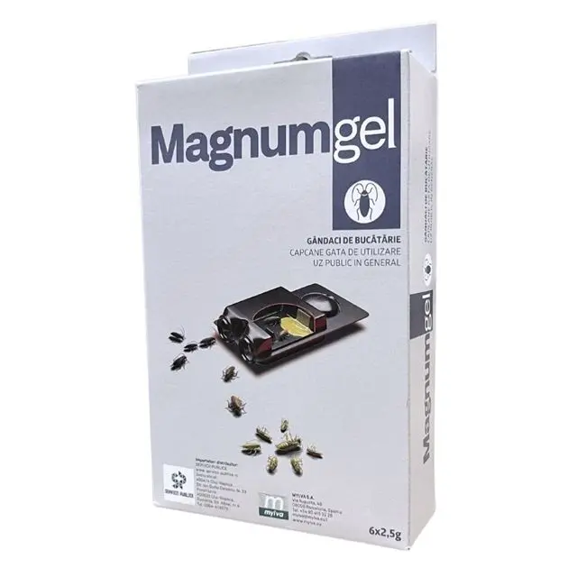 Capcana gandaci, Magnumgel, 6x2.5 g