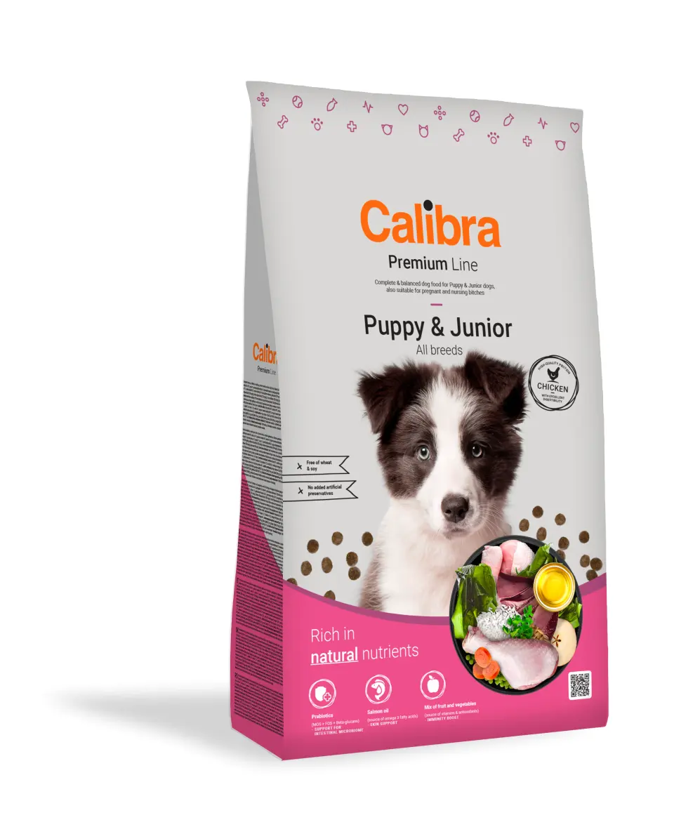 Calibra Dog Premium Line Puppy & Junior, 3 kg