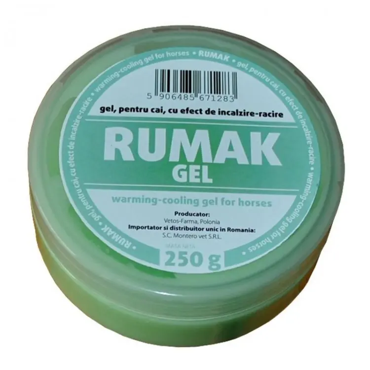 Rumak Gel Încălzire Răcire, 250 g: efect termic, recuperare musculară