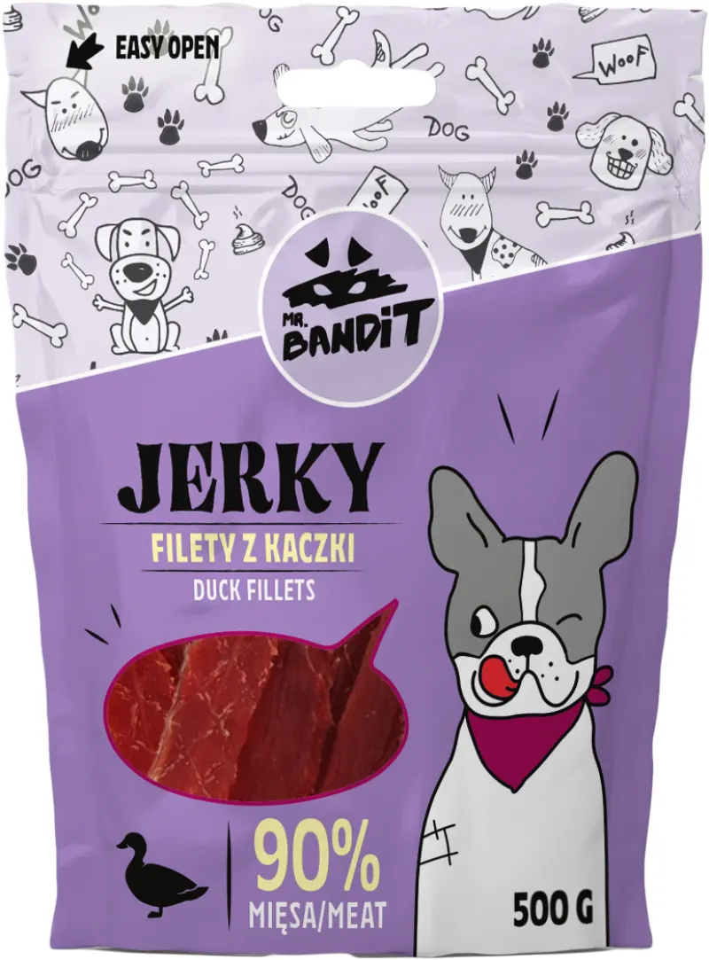 Mr. Bandit Jerky, Rata, 500 g