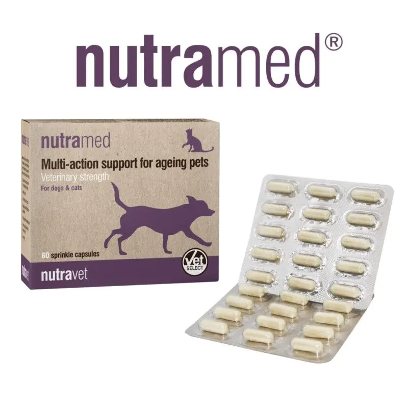 Nutravet Nutramed Caini & Pisici, 60 capsule