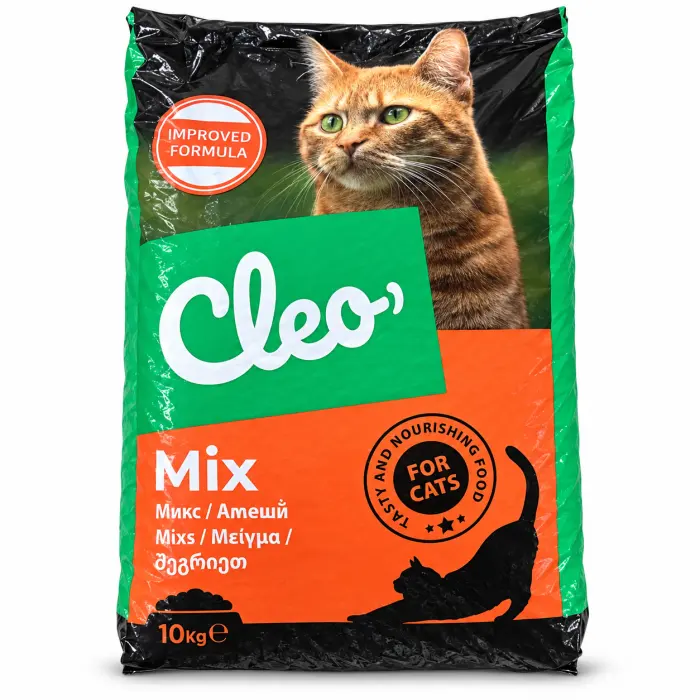 Hrana uscata pentru pisici Cleo Mix 10 kg