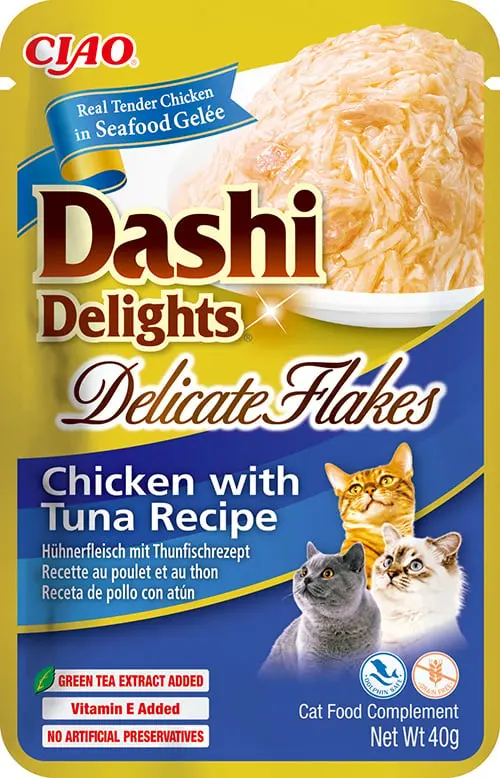 Ciao Dashi Delights Delicate Flakes Reteta cu Pui si Ton