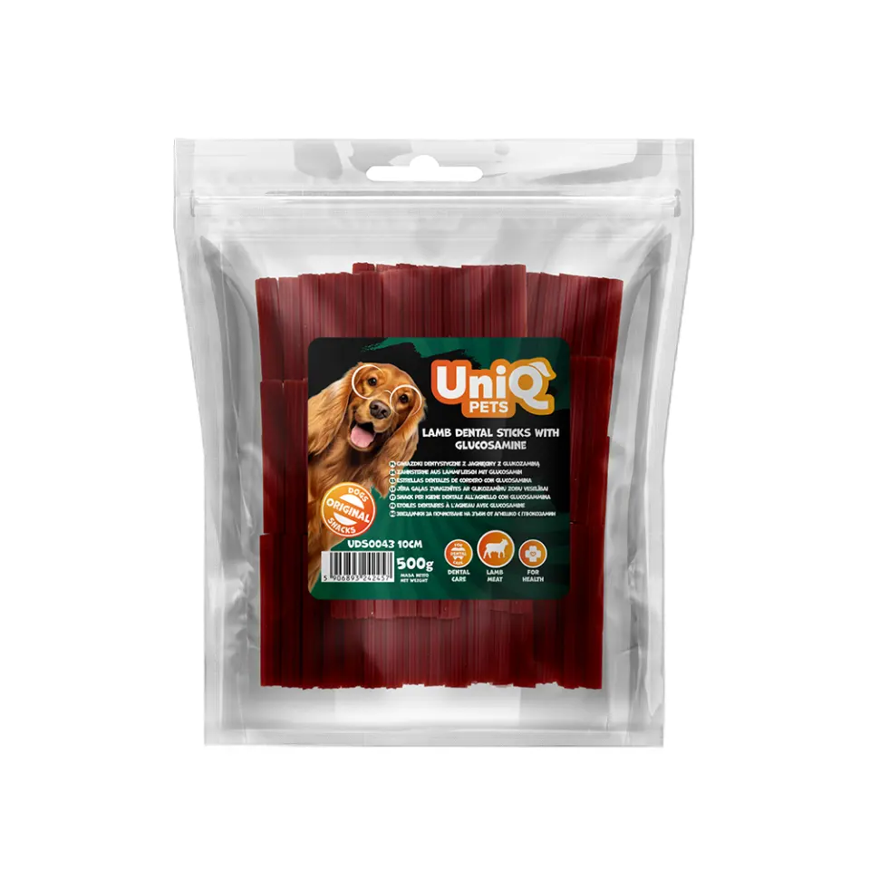 Dental stix miel proteina 20 % Uniq 500 g