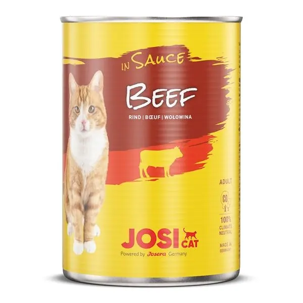 JosiCat Beef in Sauce, 12x415 g