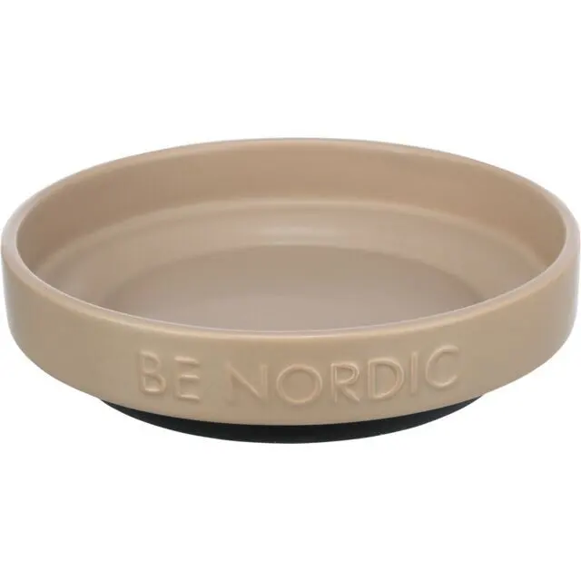 Trixie Bol Ceramic Be Nordic, 0.3 l/ ø 16 cm, Taupe