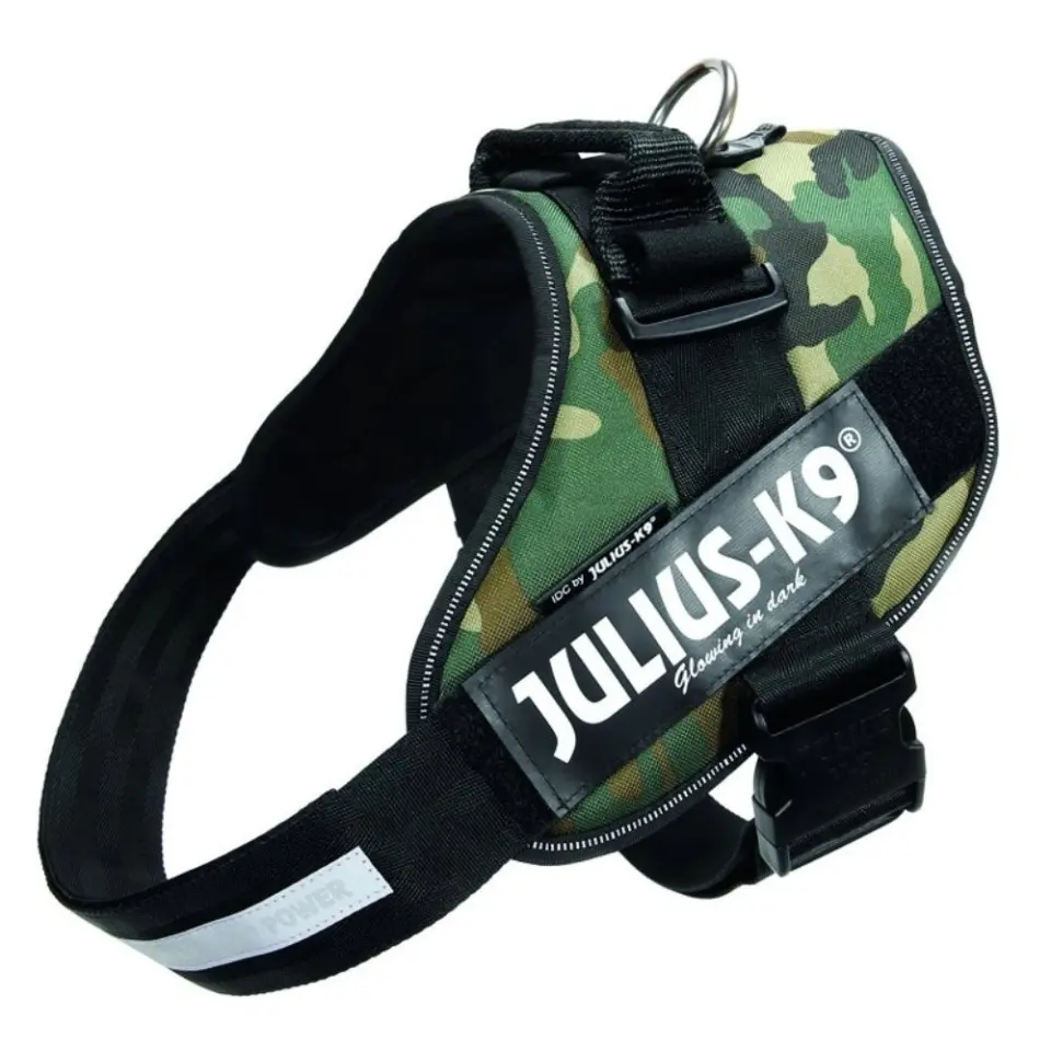 Ham K9 Power, camuflaj, ergonomic, impermeabil, 63-85 cm, pentru caini cu greutate de 23-30 kg
