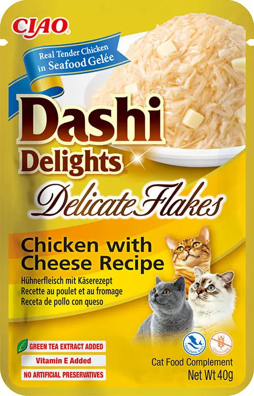 Ciao Dashi Delights Delicate Flakes Reteta cu Pui si Branza