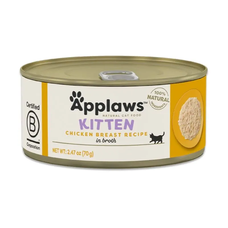 Applaws Kitten Chicken, conserva, 70 g