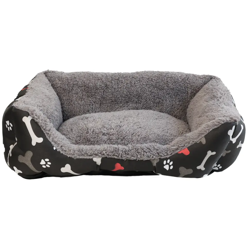 Patut negru & oscioare 66 x 51 x 11 cm
