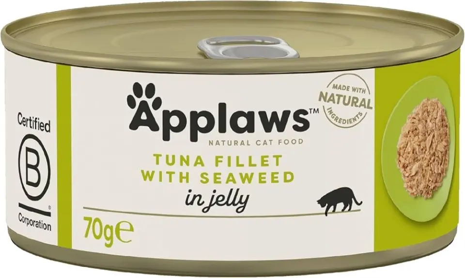 Applaws Tuna Fillet with Seaweed, conserva, 70 g
