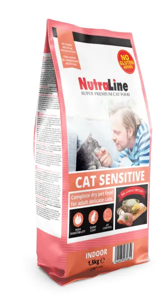 Nutraline Cat Sensitive K - 10-kg,nutraline