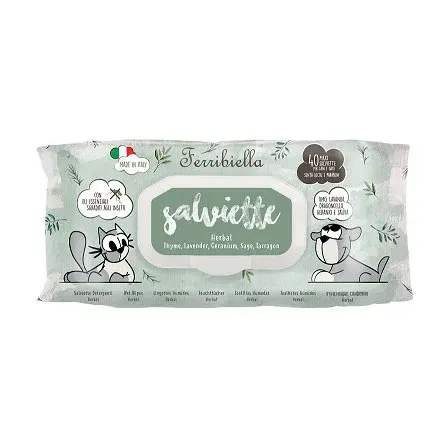 Servetele umede Ferribiella Herbal -40 buc pachet