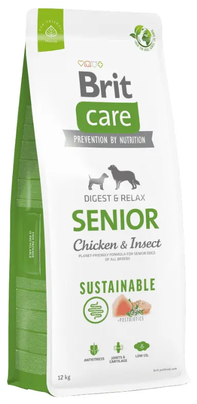Brit Care Dog Sustainable Senior - 3-kg