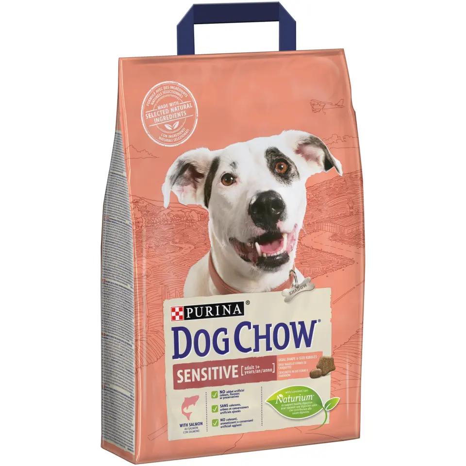 DOG CHOW SENSITIVE, Somon, 2.5 kg