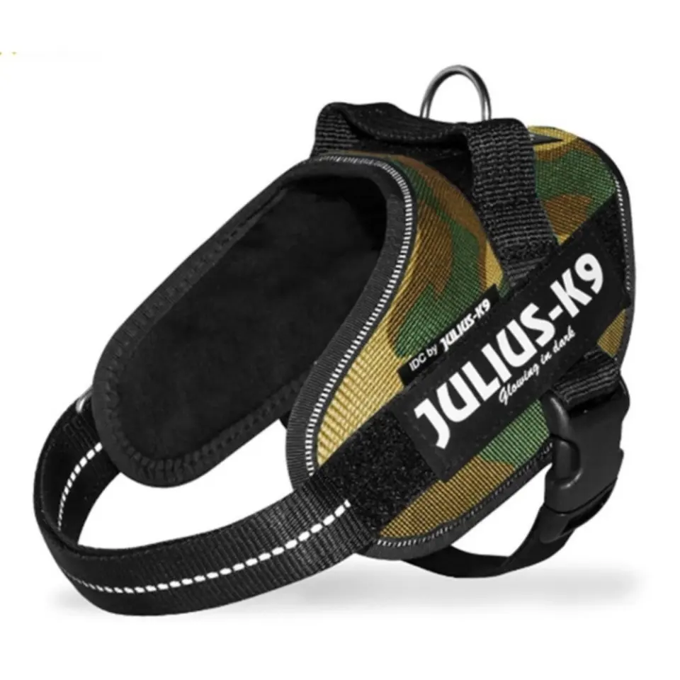Ham K9 Power Mini, camuflaj, ergonomic, impermeabil, 49-67 cm, pentru caini cu greutate de 7-15 kg