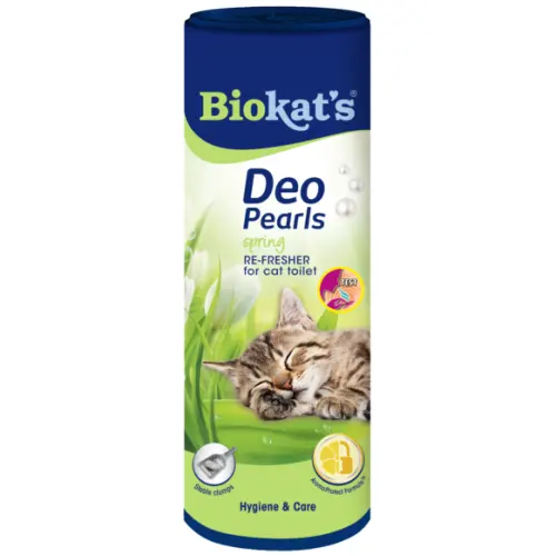 Perle odorizante pentru litieră Biokat's Deo Perls Spring 700 g
