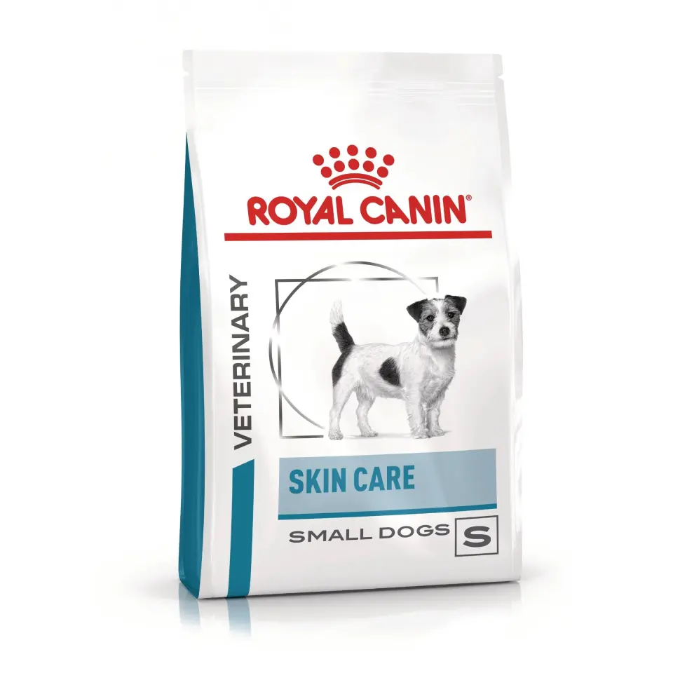 ROYAL CANIN Skin Care Small Dog, dieta veterinara, hrana uscata caini, afectiuni dermatologice, 4 kg