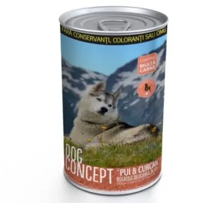 Dog Concept Conserva Pui/Curcan 1240 g