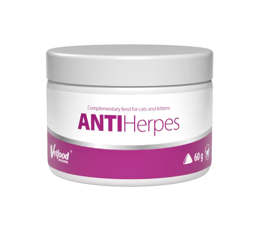 VetFood ANTI-HERPES pentru pisici, 60 g
