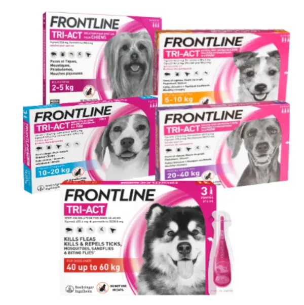 Frontline Tri-Act Caine - xs