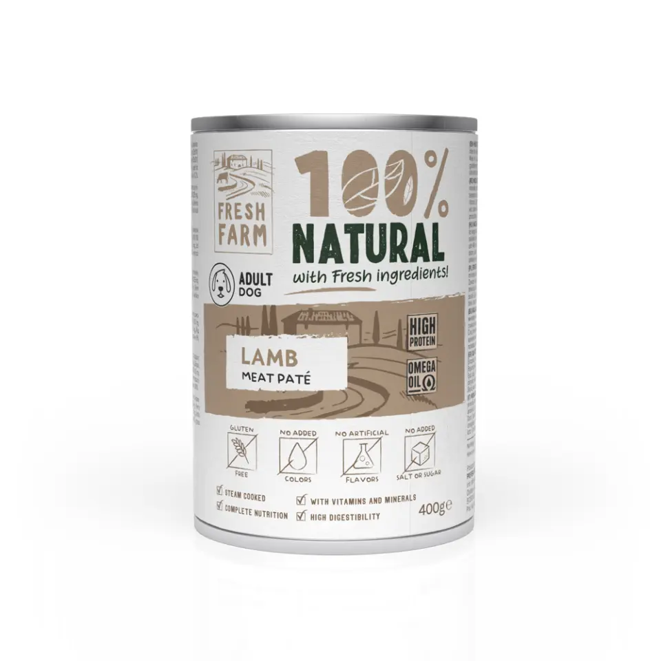 Fresh Farm Smooth pate with lamb 400 gr