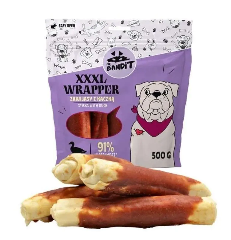 Mr. Bandit Wrapper XXXL, Rata, 500 g