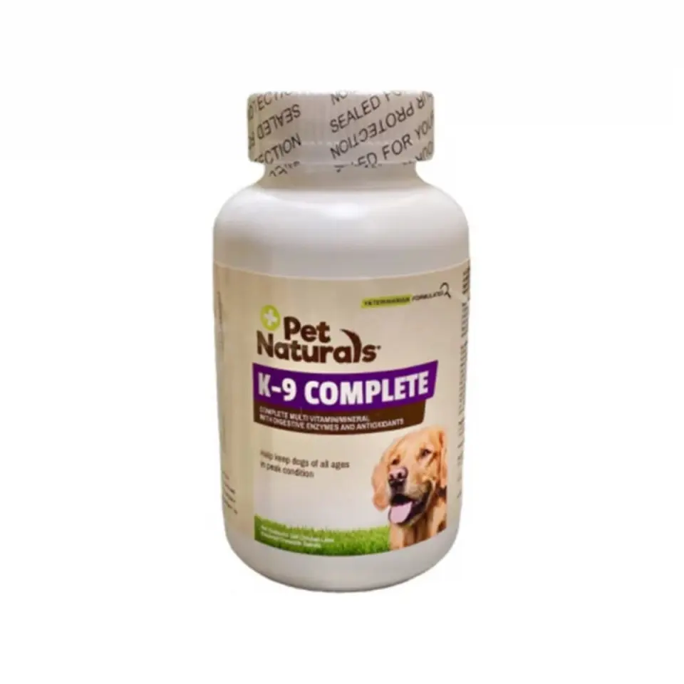 PET NATURALS K-9 Complete, multivitamine câini, comprimate