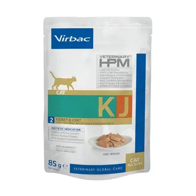 Hrana dietetica pentru pisici Virbac HPM KJ2 Early Kidney Joint 85 gr