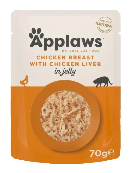 Hrana umeda pentru pisici Applaws cu pui ficat 70 gr