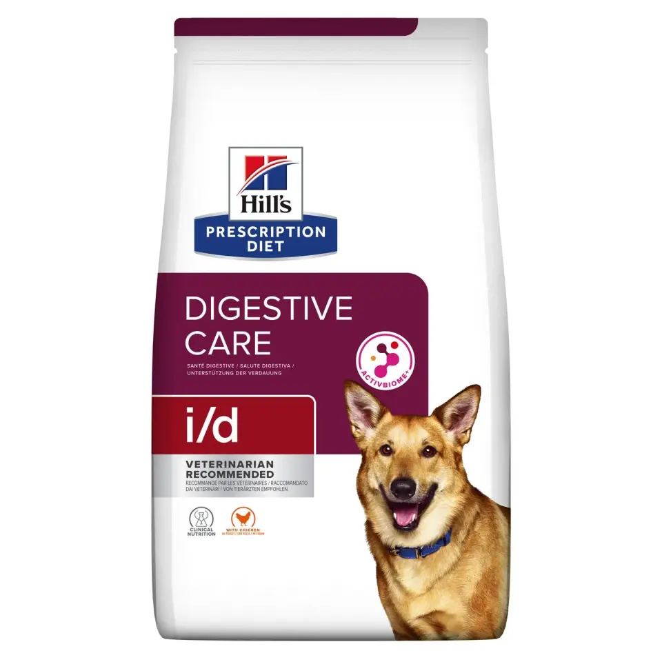 Hrana dietetica pentru caini Hill s PD Digestive Care I D cu pui 1,5 kg